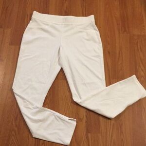 White Leggings, Medium (ankle length)